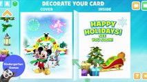 Disney Junior HOLIDAY CARD CREATOR Mickey & Minnie Mouse Doc Mcstuffins Sofia the First Jake