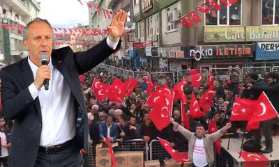 İnce'nin hakkari mitinginde umut yeniden fısıldadı... Kürtçe şarkılara Türk bayrağı eşlik etti
