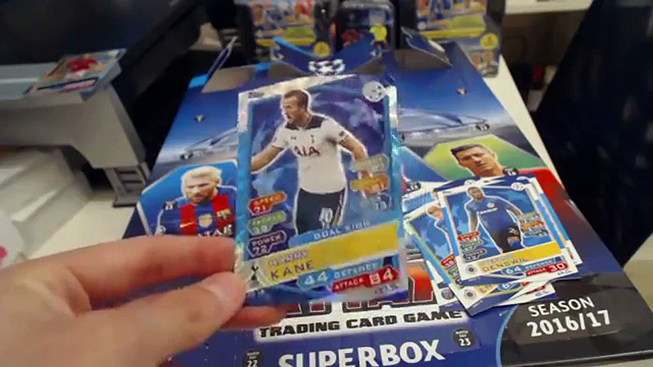 ADVENT CALENDAR SUPERBOX MATCH ATTAX UEFA CHAMPIONS LEAGUE 2016 2017 NORDIC VERSION