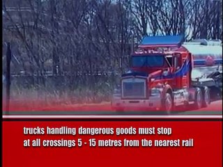 Truck Drivers railway safety