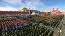 Desfile militar en Rusia para conmemorar victoria sobre nazis