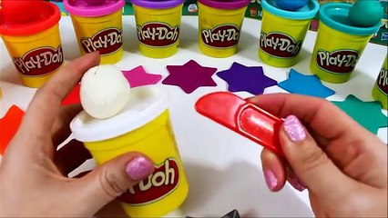 Descargar video: Play Doh Playdough Ideen mit Knete - Rainbow Regenbogen Plätzchen Kinder Knetmasse Spielzeug