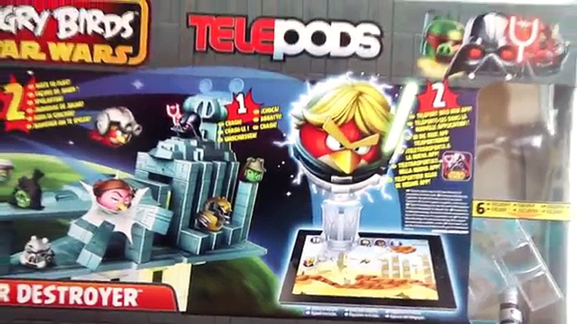 angry birds star wars 2 telepods star destroyer