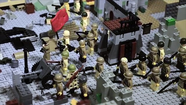 Stalingrad lego ww2 - final battle / Сталинградская битва - решающий штурм (лего мультфильм)