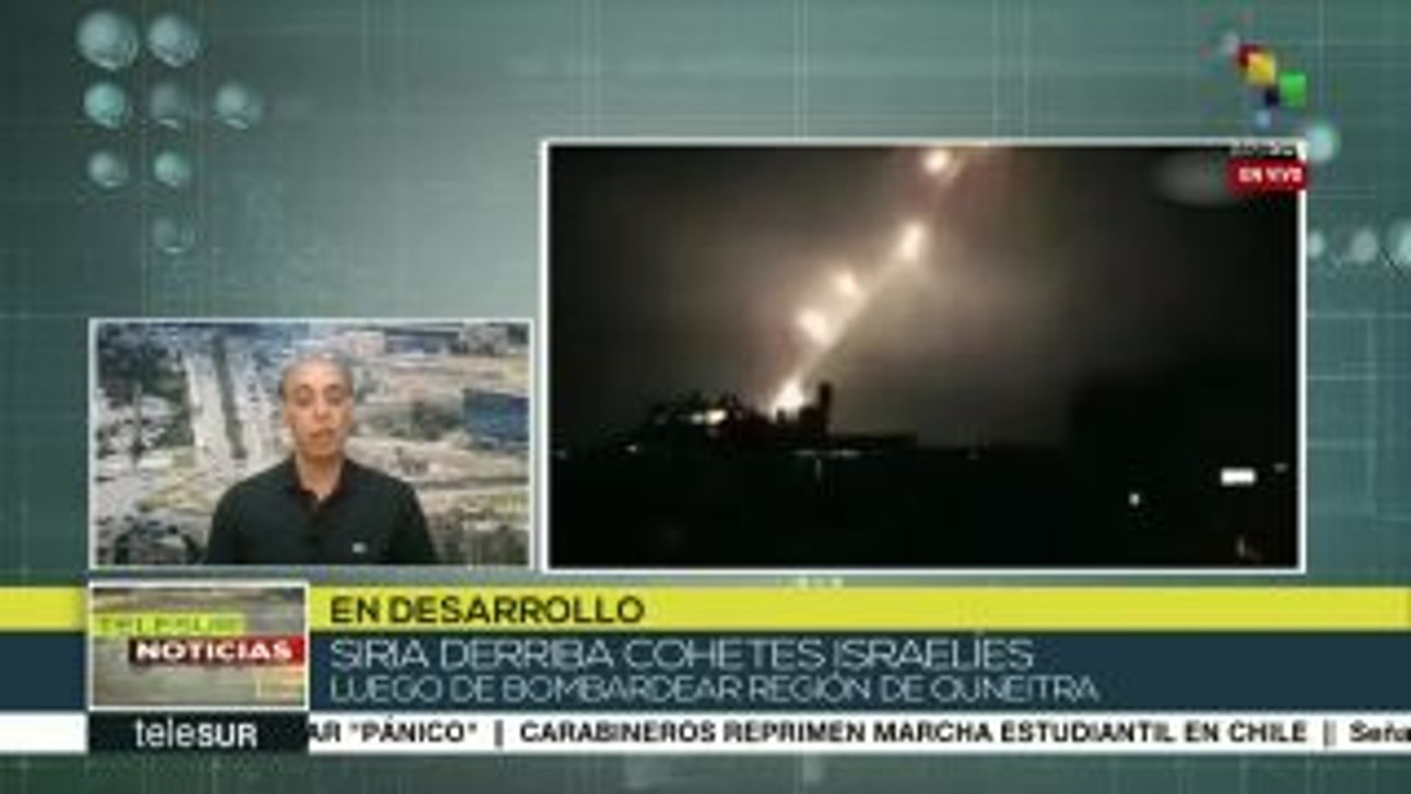Ejército israelí confirma ataques contra objetivos iraníes en Siria