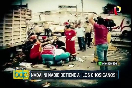 Conductores de “Los Chosicanos” siguen circulando pese a multas y restricciones
