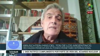 Bruschtein: Medidas de Macri, las mismas que llevaron a crisis en 2001