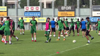 Bursaspor'da Trabzonspor maçı hazırlıkları - BURSA