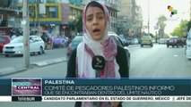 Pescadores palestinos vuelven a ser agredidos por fuerzas israelíes