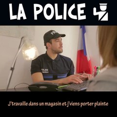 Aujourd'hui Franjo rend hommage à la Police accompagné d'un petit gars de chez nous, Urbain !