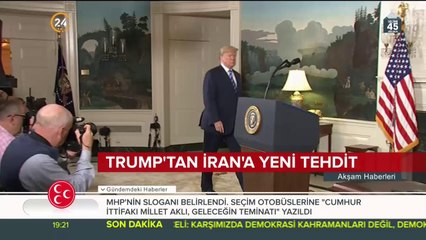 Trump'tan yeni tehdit