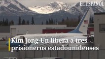 El régimen de Kim Jong-Un libera a tres prisioneros estadounidenses