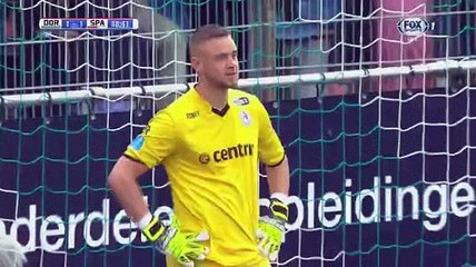 Crazy OWN GOAL Dordrecht - Sparta Rotterdam (Playoffs Dutch league)