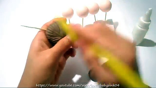 Peinados para Muñecas porcelana fria PRIMERA PARTE / Hairstyles for cold porcelain dolls PART ONE