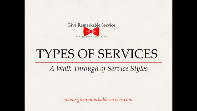 Module 4 Types of Service