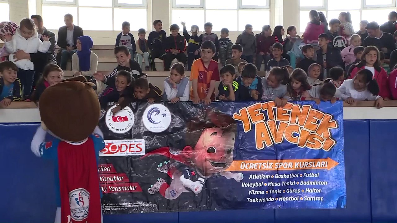 Geleceğin sporcuları Erzurum'da yetişecek