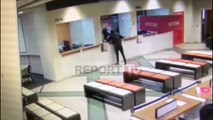 Report TV siguron videon nga brenda të grabitjes te Hipoteka në Tiranë