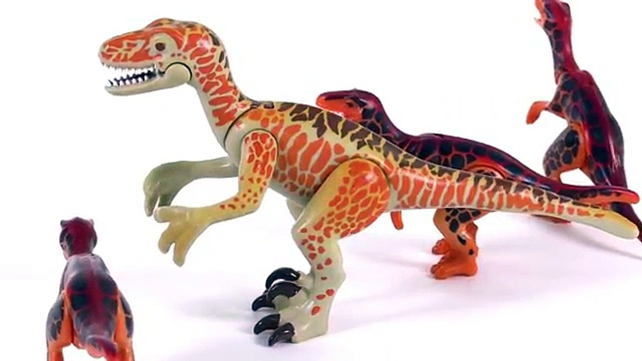 Playmobil Dinos Deinonychus & Velociraptors reviewed! set 5233