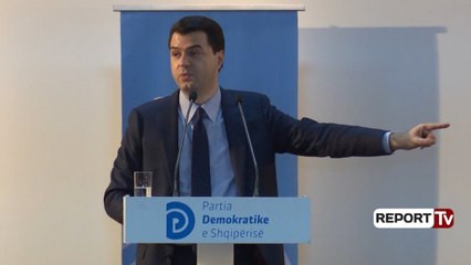 Report TV - Basha: Protesta për të çliruar Shqipërinë nga krimi