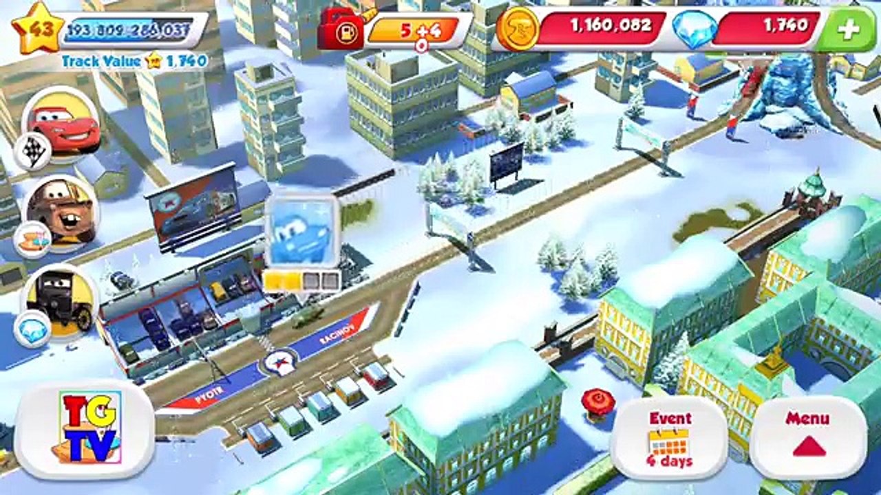 Cars: Fast as Lightning - ICE Racers Max, Pyotr & Long