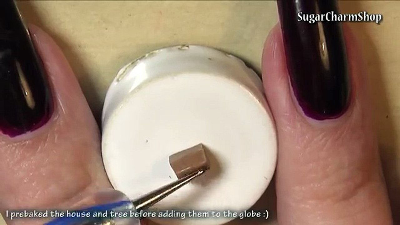 Tiny Snow Globes - Polymer Clay Tutorial