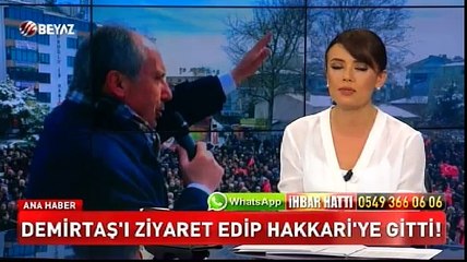 Muharrem İnce sağcıları rencide etti