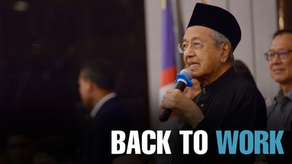 NEWS: Malaysia’s new government gets back to work