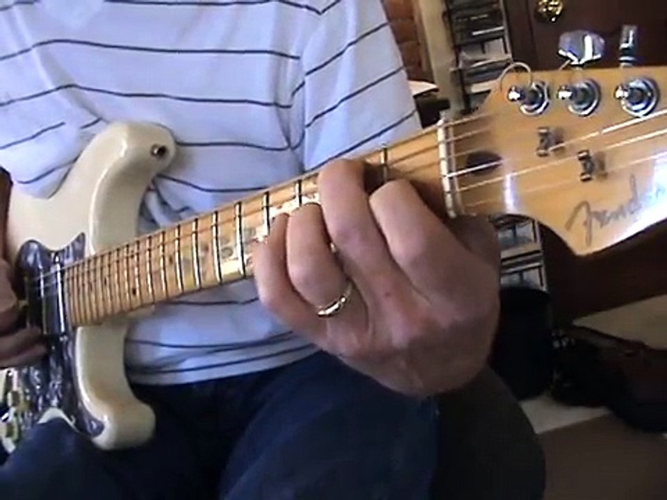 Guitar Solo E Blues rhythm and fills, Tutorial