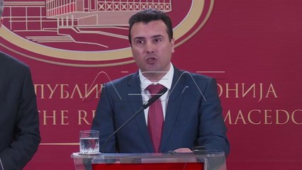 Konferencë e përbashkët e Jens Stoltenberg dhe Zoran Zaevit