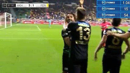 Helder Barbosa Goal HD - Akhisar Genclik Spor	3-1	Fenerbahce 10.05.2018