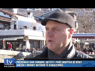 Prizrenasi Gani Sunduri, artisti I pare shqiptar që bëhet anëtar I Unionit Botëror të Karikaturës