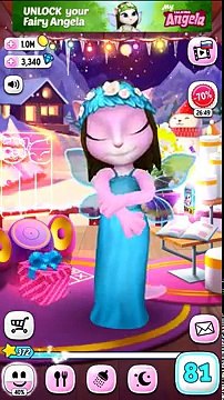 Говорящая Анджела #215 Мультик про котиков Мульт ИГРА # Мобильные игры