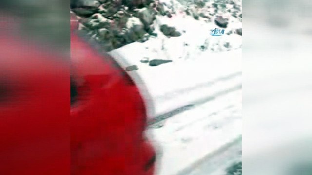 Antalya-Konya karayolunda Mayıs ayında ulaşıma kar engeli