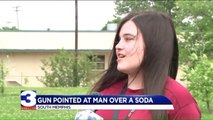 Man Says Gas Station Clerk Pulled Gun on Him Over a Soda