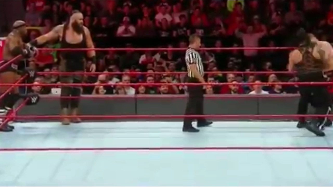 WWE BackLash Tag Team 2k18 Roman Reigns, Braun Strowman & Bobby Lashley VS Kevin Owens, Sami Zayn & Jinder Mahal