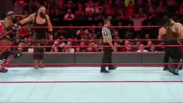 WWE BackLash Tag Team 2k18 Roman Reigns, Braun Strowman & Bobby Lashley VS Kevin Owens, Sami Zayn & Jinder Mahal