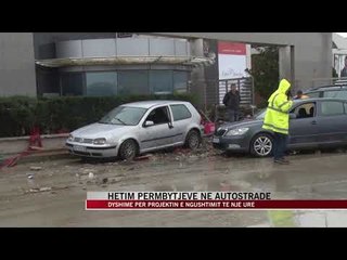 Hetim përmbytjeve në autostradë - News, Lajme - Vizion Plus