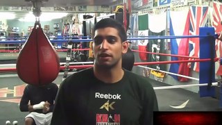 How to hit the speed bag: Amir Khan