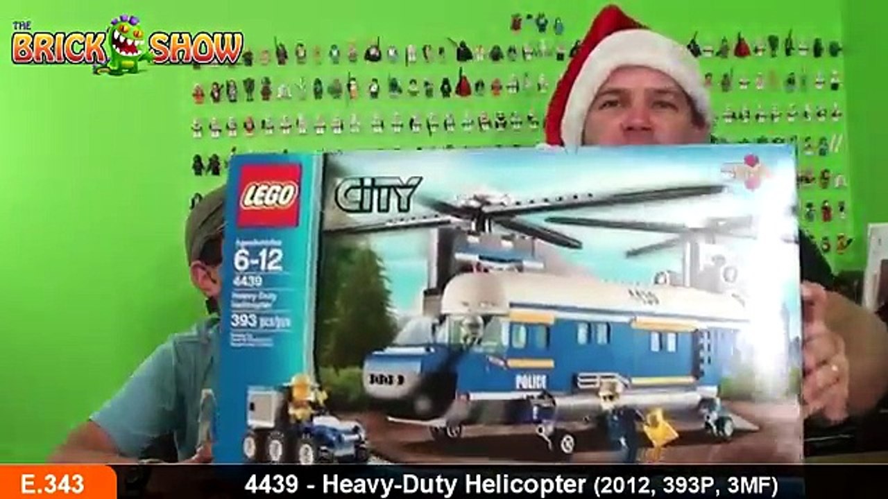 LEGO new City Heavy-Duty Helicopter Review, Chinook : LEGO 4439