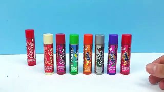 Coca Cola Lip Balm Lip Gloss Unboxing Soda Beauty Review Video ToyBoxMagic