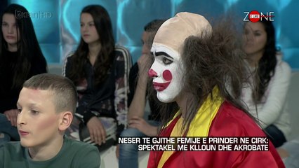 Zone Lire/ Neser ne cirk, spektakel me klloun dhe akrobate (19.01.2018)