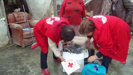 Ora News - Përmbytjet e fillim dhjetorit në jug, Kryqi i Kuq ndihmoi 3000 familje