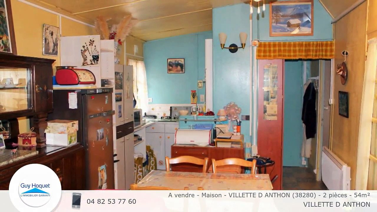 A vendre - Maison - VILLETTE D ANTHON (38280) - 2 pièces - 54m²