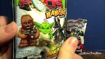 Star Wars Series 4 & Spider-Man Fighter Pods Blind Bags + Marvel Eggs Opening! by Bins Toy Bin