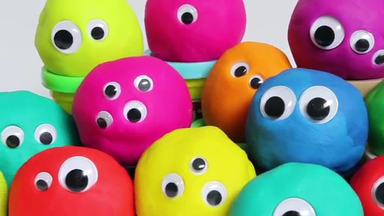 Open Play Doh Surprise Eggs & Discover Awesome Toys Inside ★ MOVIES FOR