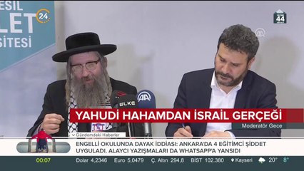 Yahudi haham anlattı