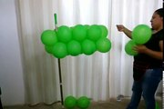 Como fazer Arco Duplo de Balões(técnica)