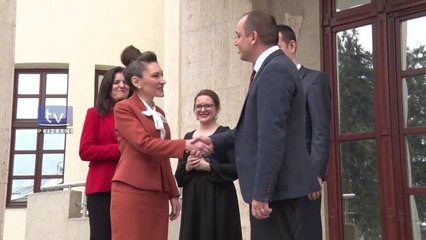 Ambasadorja e Turqisë, Këvëllxhëm Këllëç, vizitë kryetarin Haskuka