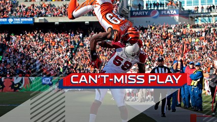 Can't-Miss Play: Jerome Simpson front flips over defender for TD