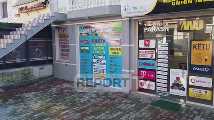 Report TV - Fier, pamjet e pikës së këmbimit valutor që u grabit nën kërcënimin e armëve